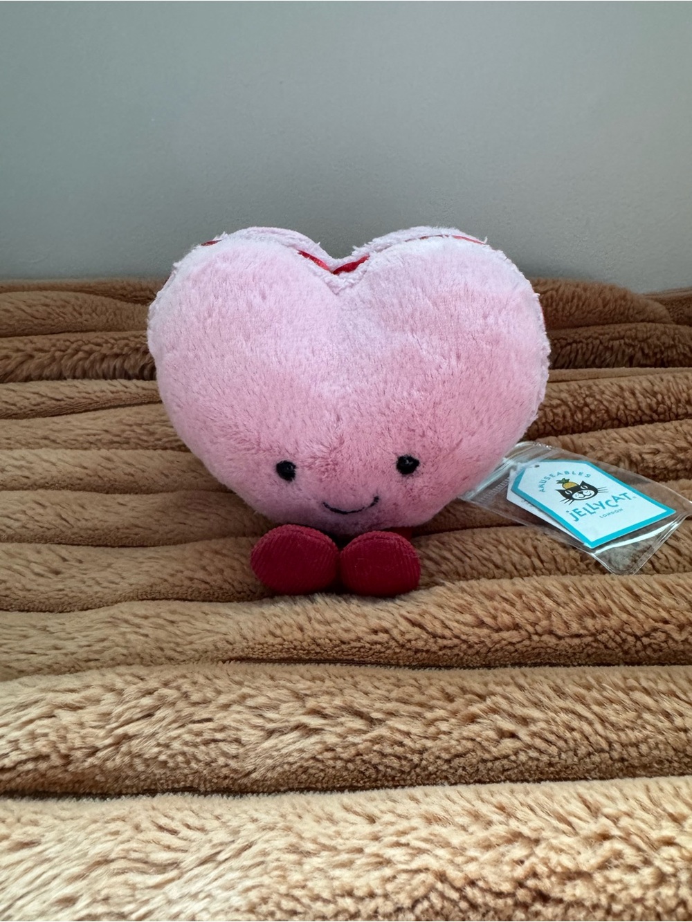 Jellycat Colette Heart Macaron